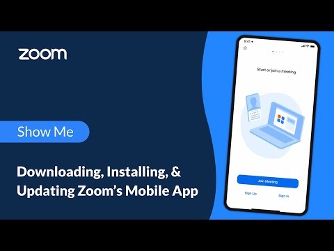 Downloading, Installing, and Updating Zoom’s Mobile App