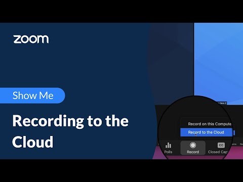 Recording to the Cloud