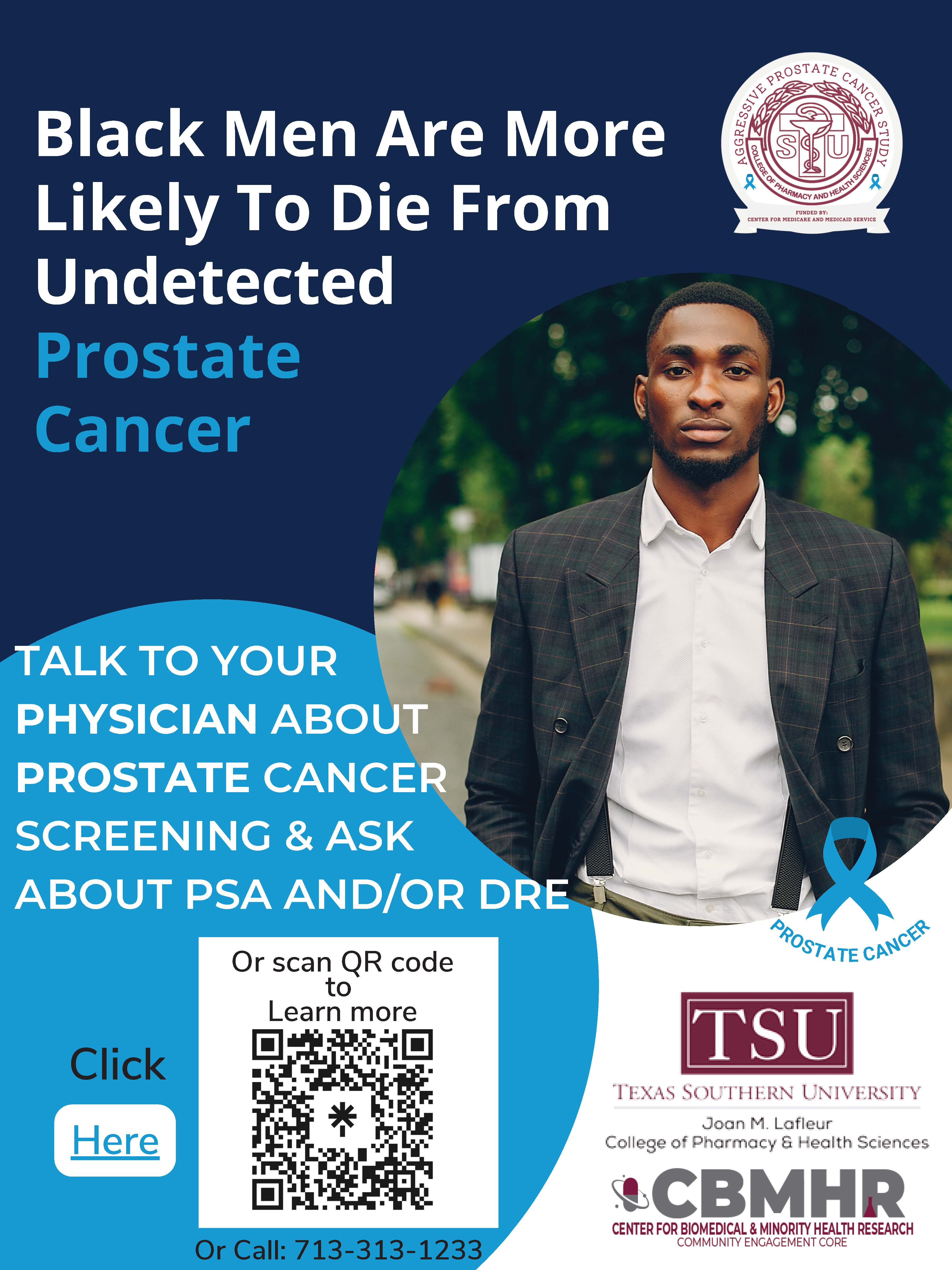 TSU Prostate Cancer Grant Flyer