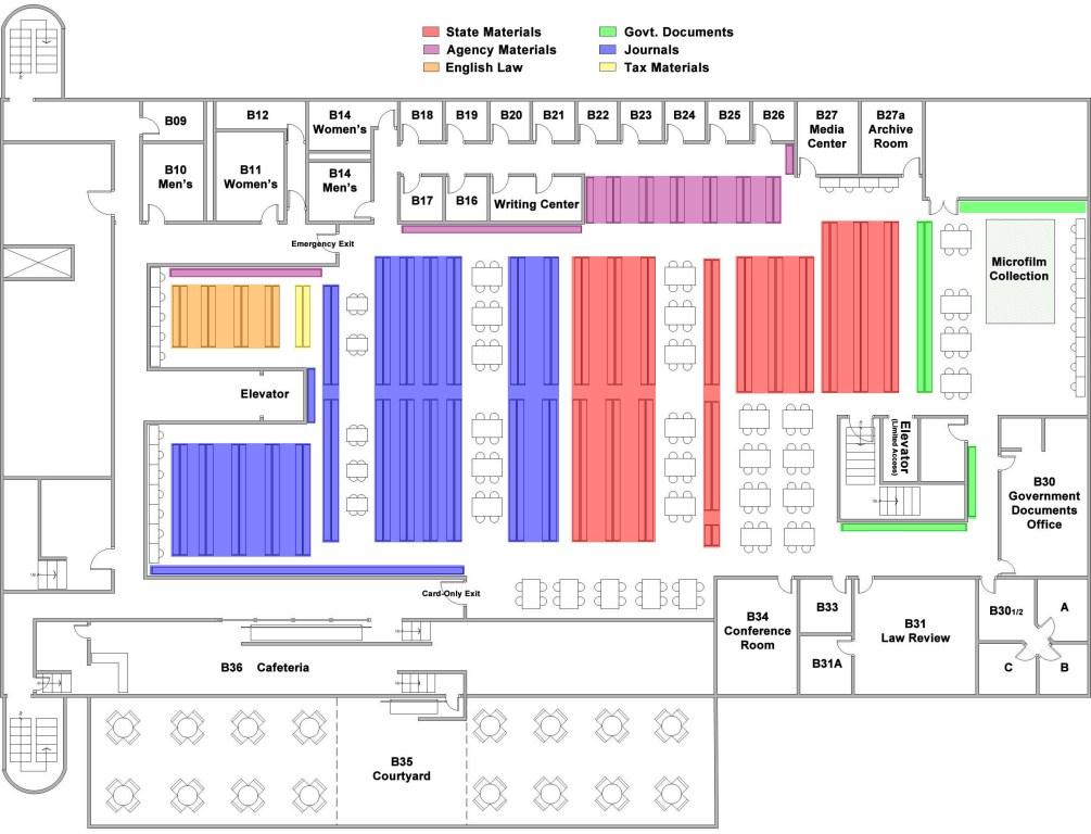 Basement map