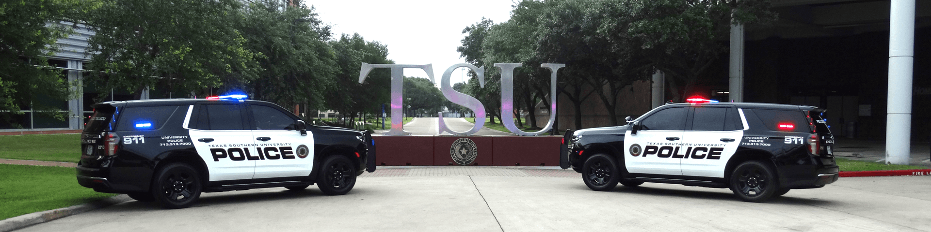 Texas Southern Police Vehicles